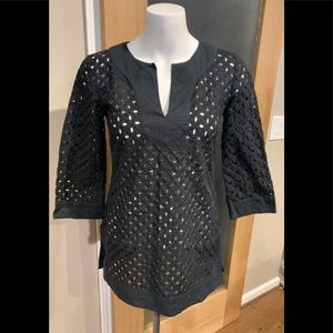 MICHAEL Michael Kors Eyelet Tunic EUC